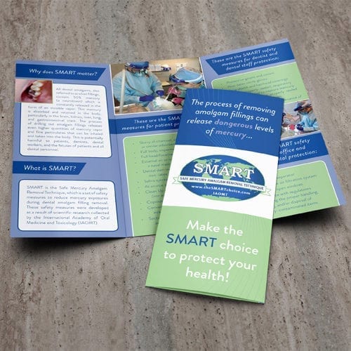 IAOMT SMART ENGLISH Tri Fold Brochure 500