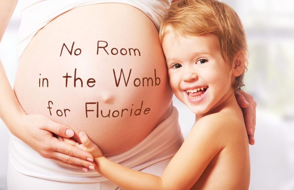 Geen plek in die baarmoeder vir fluoried nie