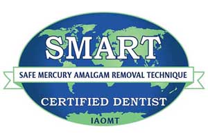 Técnica de remoção segura de amálgama de mercúrio Logotipo SMART